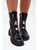 Dámské zateplené workery Lomina – černé Dámské zateplené workery Lomina – černé