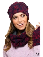 Dámské rukavičky AUSTIN červeno-modrá - Kamea