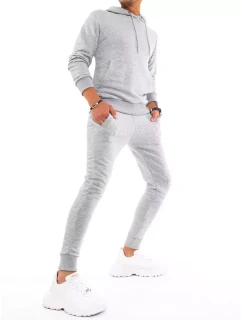 Pánské světle šedé tepláky Dstreet AX0438