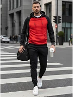 Bluza męska czerwona model 22118207 - FashionStreet