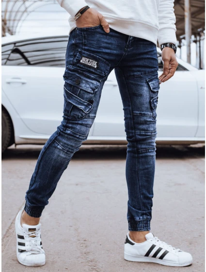 Pánské džínové bojové kalhoty modré Dstreet model 21976786 - FashionStreet
