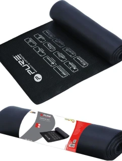 Podložka na cvičení NBR BLACK 183x58x1CM PURE 2 IMPORVE