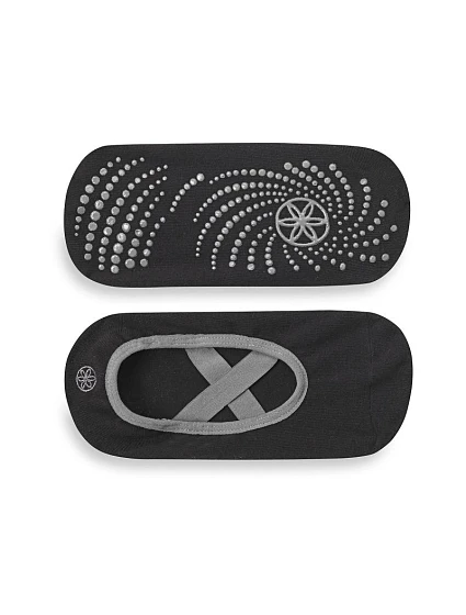 Gaiam protiskluzové ponožky černé 62071 Gaiam protiskluzové ponožky černé 62071