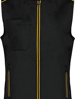 WK WK 6149 Dámská vesta "Day-to-Day" 20.6149 black/yellow