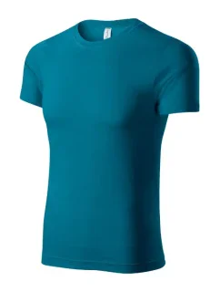 Paint tričko unisex petrolejová