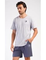 Pánské pyžamo šortky model 20700026 - Vienetta MAN Pánské pyžamo šortky model 20700026 - Vienetta MAN