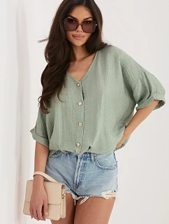 Košile s krátkým rukávem  model 226470 Italy Moda