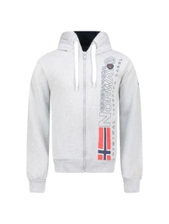 Geographical Norway Fogora DB 100 M WZ3066H/GN-Síťovaná šedá mikina