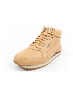 Puma ST Runner v4 Mid sportovní obuv pánské kotníkové tenisky hnědé barvy Puma ST Runner v4 Mid sportovní obuv pánské kotníkové tenisky hnědé barvy