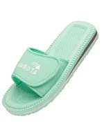 Klapky na suchý zip Kubota klasické pastelově zelené K25SS-100-001-17-1