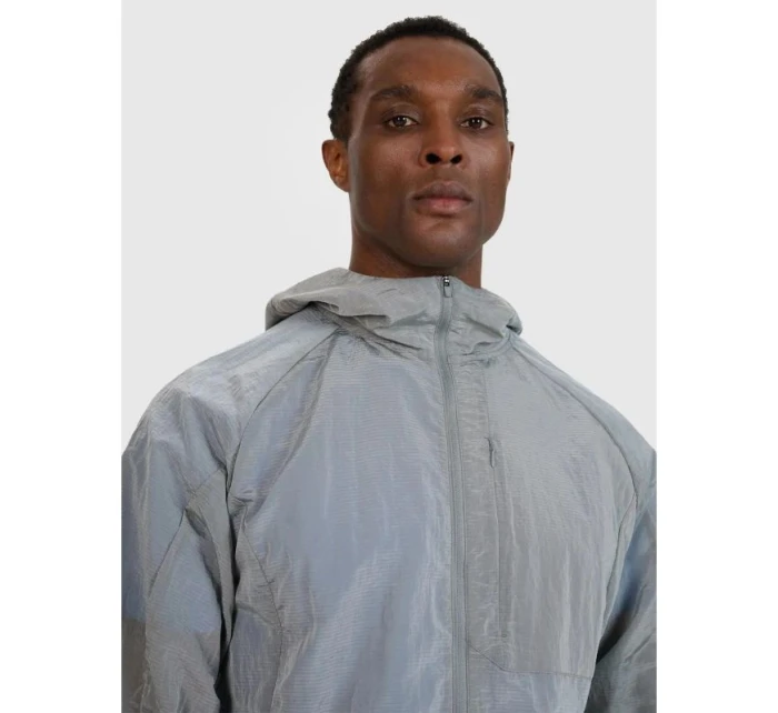 Pánská ultralehká běžecká bunda model 21812051 pánské - 4F Pánská ultralehká běžecká bunda model 21812051 pánské - 4F