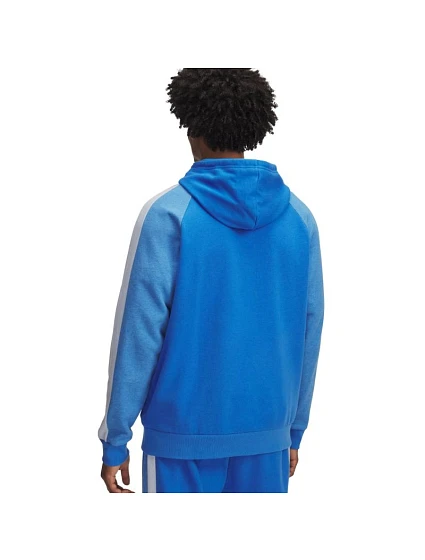 Pánská mikina Rival Fleece Colorblock Hoodie blue model 21812670 402 pánské - Under Armour