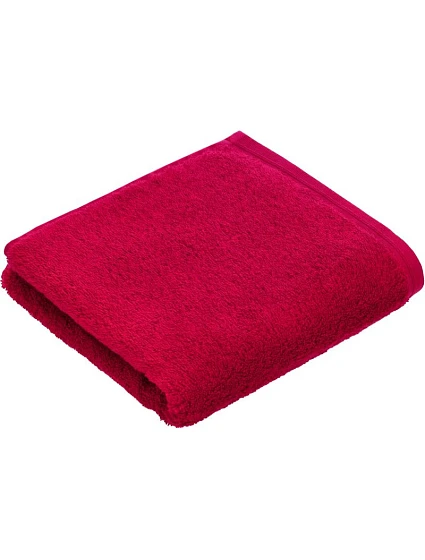 Vossen Vegan Life 50 Ručník "Vegan Life" 49.8084 cherry red Vossen Vegan Life 50 Ručník "Vegan Life" 49.8084 cherry red