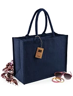 W 407 Jutová nákupní taška "Classic" model 22518451 navy/navy - Westford Mill W 407 Jutová nákupní taška "Classic" model 22518451 navy/navy - Westford Mill