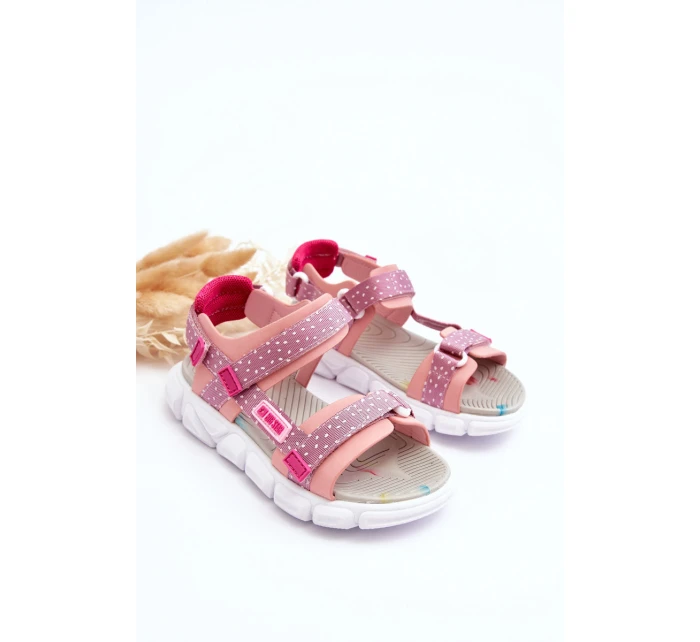 Dětské Sandály Na Zip Big Star model 21626605 Růžové - Big Star Shoes