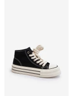 Dámské tenisky na platformě černé model 21652279 - Boto Dámské tenisky na platformě černé model 21652279 - Boto