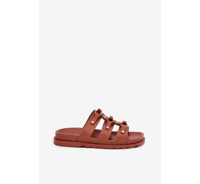 Dámské Pantofle S Pásky Camel Pasiriela Dámské Pantofle S Pásky Camel Pasiriela