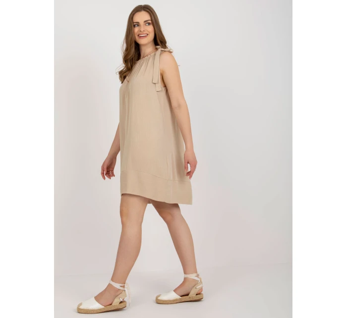 TW SK BI 89923 šaty.29 béžová TW SK BI 89923 šaty.29 béžová