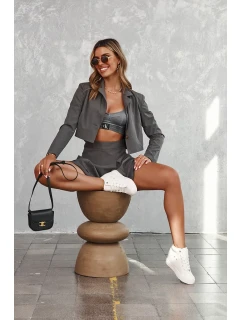 Vysoké tenisky na skrytém klínu Big Star LL274035 Bílé