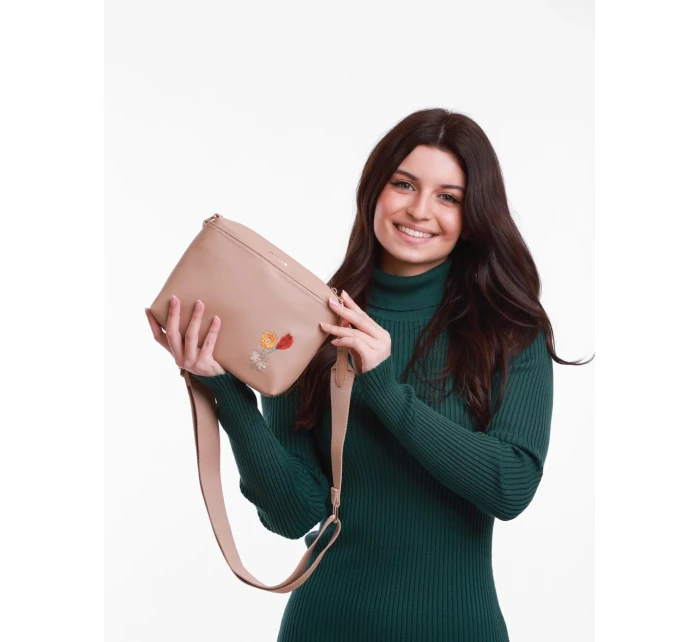 Dámská kabelka Vuch Coalie Flowers Beige