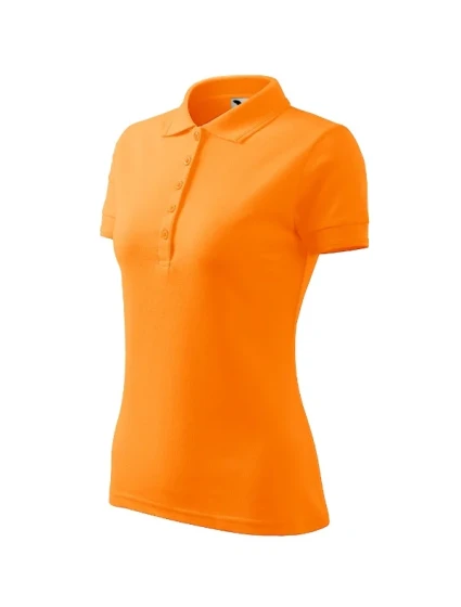 Pique Polo polokošile dámská tangerine orange Pique Polo polokošile dámská tangerine orange