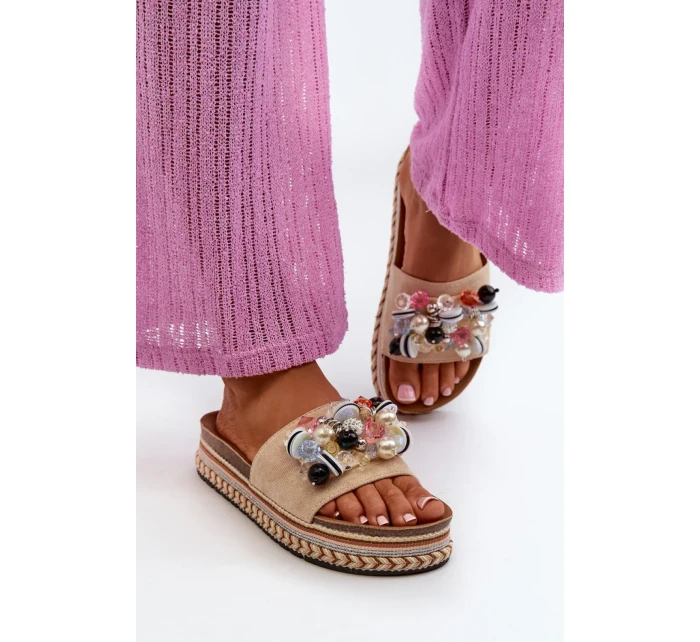 Pantofle model 198432 Step in style Pantofle model 198432 Step in style