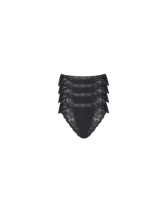 sloggi Chic Tai 4P - BLACK - SLOGGI BLACK - SLOGGI