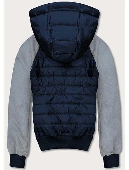 Tmavě pánská sportovní bunda model 18416151 - J.STYLE