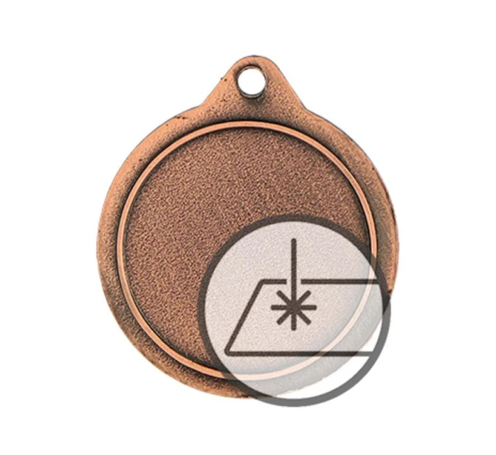 Medaile s rytinou na laminátu