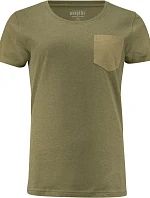 James Harvest Walcott T-Shirt Women Dámské tričko "Two-Tone" 62.4009 moss green