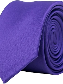 Korntex KXTIE5 Úzká kravata 76.TIE5 dark violet