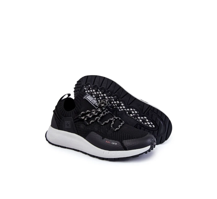 Pánská sportovní obuv Big Star KK174015 Černe Pánská sportovní obuv Big Star KK174015 Černe