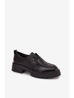 Dámské polobotky z eko kůže černé Adrelle Dámské polobotky z eko kůže černé Adrelle