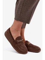 Barefoot se Zlatým Detalem Hnědé model 22359940 - Boto Barefoot se Zlatým Detalem Hnědé model 22359940 - Boto