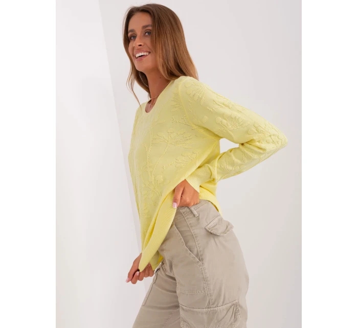 Jumper AT SW 2231.99P jasně žlutá Jumper AT SW 2231.99P jasně žlutá
