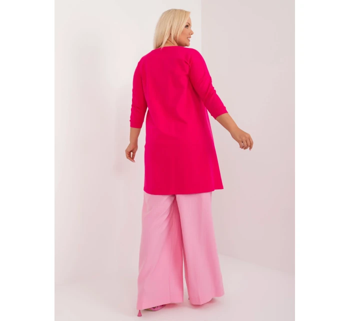 Tunika RV TU model 20190792 fuksjowy - FPrice Tunika RV TU model 20190792 fuksjowy - FPrice