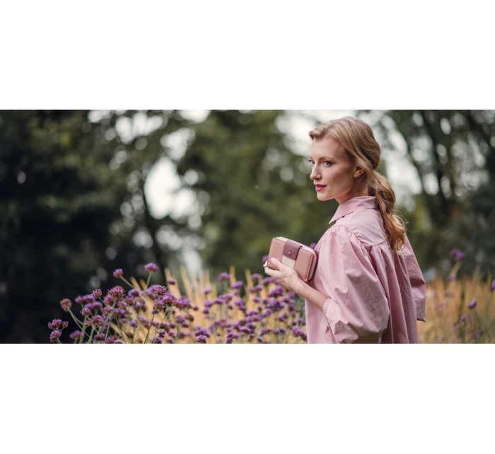 Dámská peněženka Vuch Talli Tammy Striped Dusty Wine