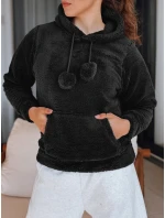 Dámská mikina černá model 21993693 - Dstreet