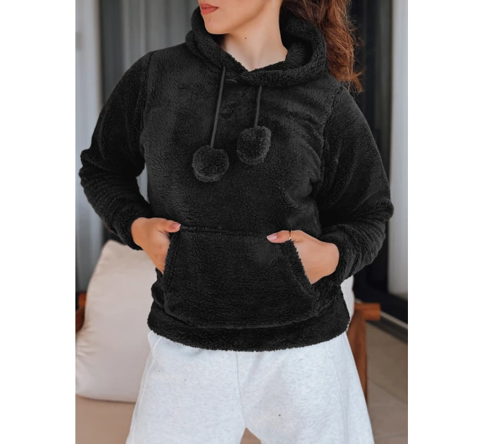 Dámská mikina černá model 21993693 - Dstreet