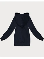Volná klokaní mikina S'West navy blue (B-11#)