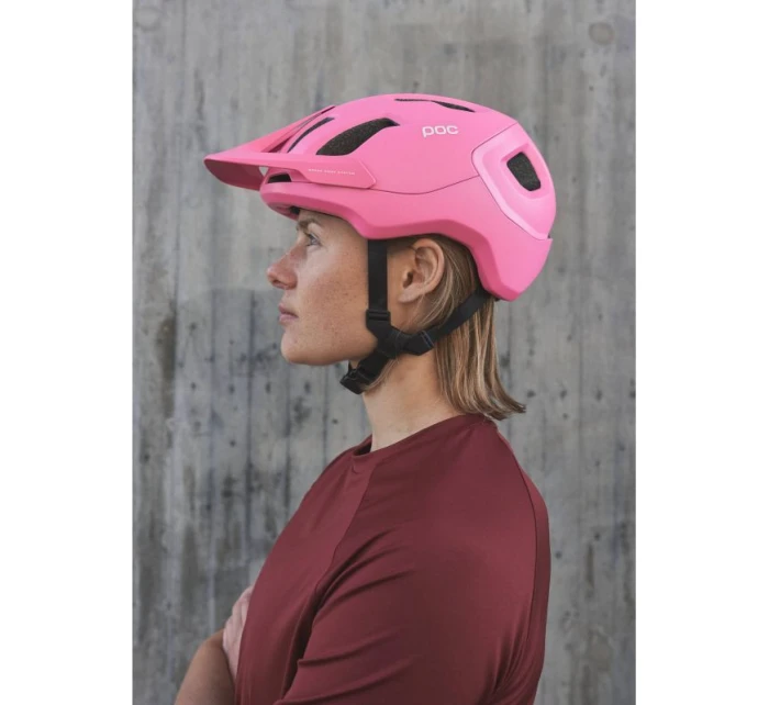 MTB cyklistická přilba POC Axion Actinium Pink Matt mountain gravel pink (10740_1723)
