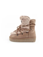 snow boots winter  brown high dámské model 21395346 - D.Franklin