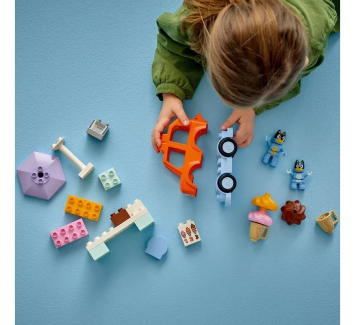LEGO DUPLO Bluey 10458 Zmrzlinový výlet s Blueem