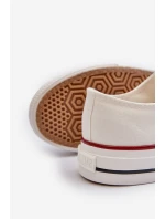 Nízké dámské tenisky Big Star NN274274 Bílé Nízké dámské tenisky Big Star NN274274 Bílé