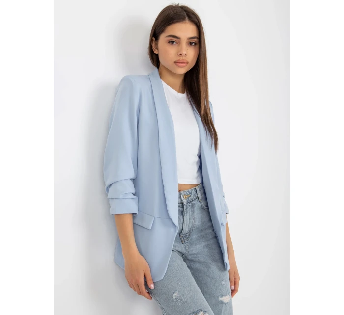 DHJ MA 7684 bunda.15P světle modrá