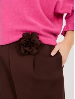 Kalhoty IT SP 22197.61 tmavě hnědé