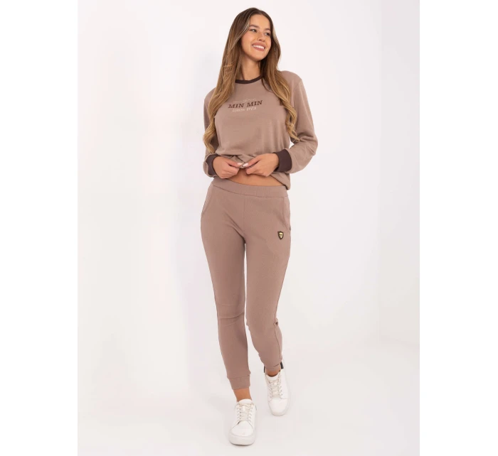Spodnie dresowe RV DR model 21319922 ciemny bezowy - FPrice