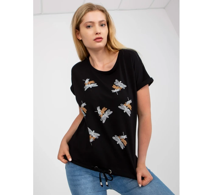 RV tričko TS 7656.84 černá