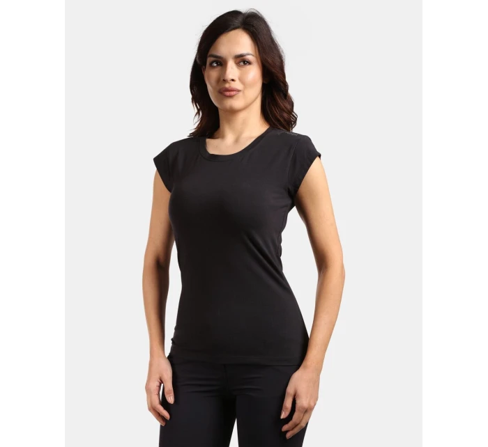 Dámské sportovní tričko model 21998289 černé - Kilpi Dámské sportovní tričko model 21998289 černé - Kilpi