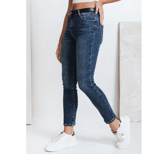 Dámské džínové kalhoty BEVINO tmavě modré FashionStreet UY2200